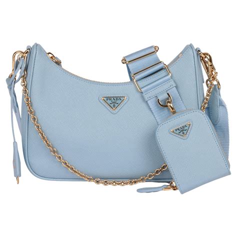 prada re edition 2005 baby blue|Pale Blue Prada Re.